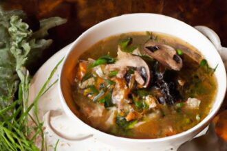 Hearty Wild Rice & Mushroom Soup: A Comforting Forest Feast