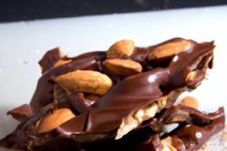 Almond Butter & Dark Chocolate Bark: Protein-Packed Delight