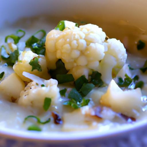 Creamy Cheese & Cauliflower Soup: A Cozy Comfort Bowl