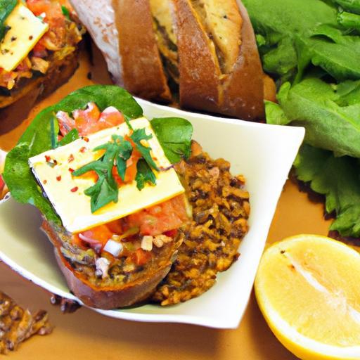 Savor Lentil and Feta Bruschetta: A Fresh, Flavorful Twist
