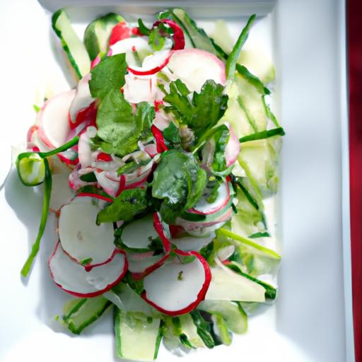 Refreshing Cucumber & Radish Salad: A Crisp, Zesty Delight