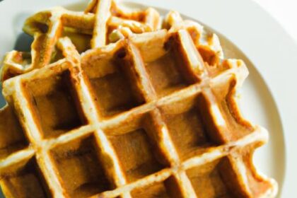 Power Up Your Breakfast: Protein Waffles with Whey & Almond Flour