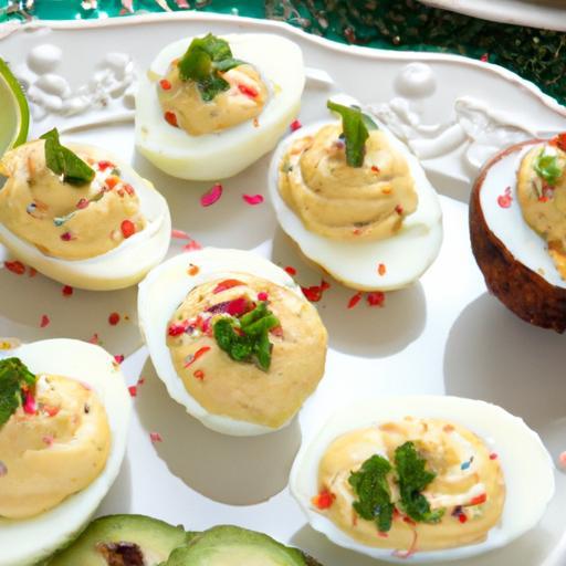 Creamy Avocado Deviled Eggs: A Fresh Twist on a Classic