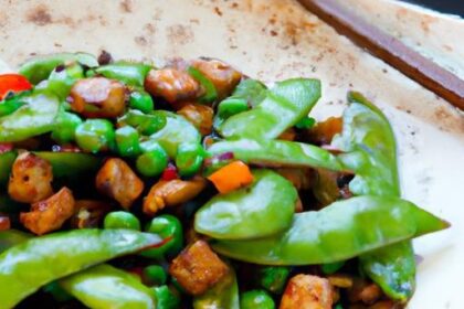 Crunchy Tempeh Stir-Fry with Snow Peas: A Flavorful Twist