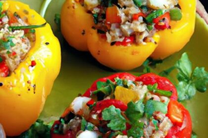 Quinoa-Stuffed Bell Peppers: A Colorful, Nutritious Delight