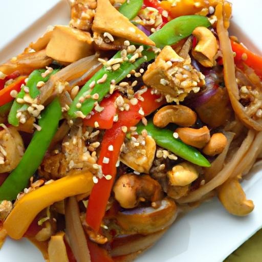 Savory Tofu & Peanut Noodle Stir-Fry: A Flavorful Twist