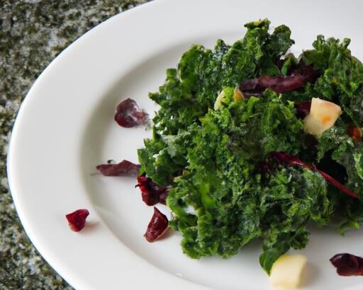 Kale & Cranberry Salad: A Nutritious Burst of Flavor
