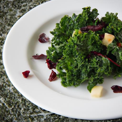 Kale & Cranberry Salad: A Nutritious Burst of Flavor