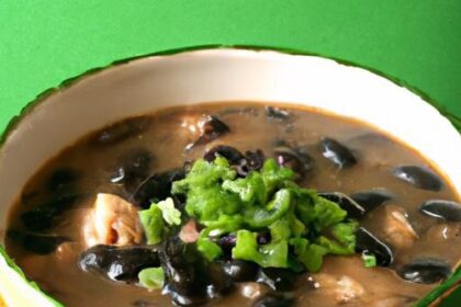 Hearty Chicken and Black Bean Soup: A Flavorful Comfort Bowl