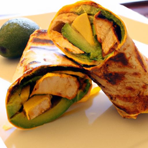 Savor the Flavor: Perfect Grilled Chicken & Avocado Wrap
