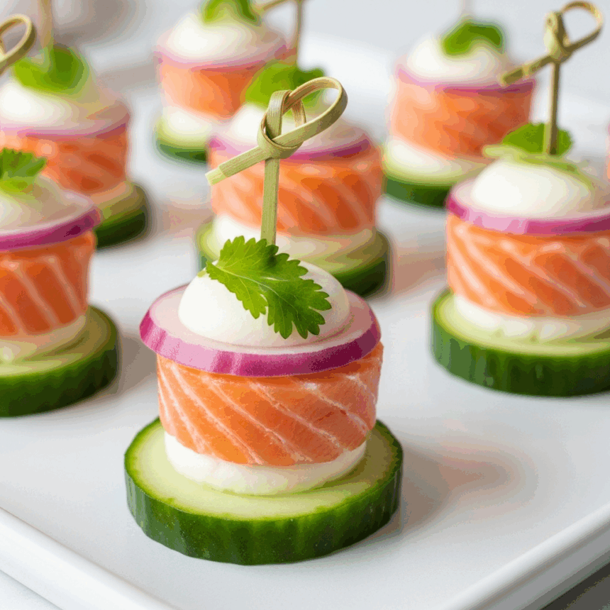 Elevate Appetizers: The best Smoked Salmon & Cream Cheese Cucumber Bites in 2025