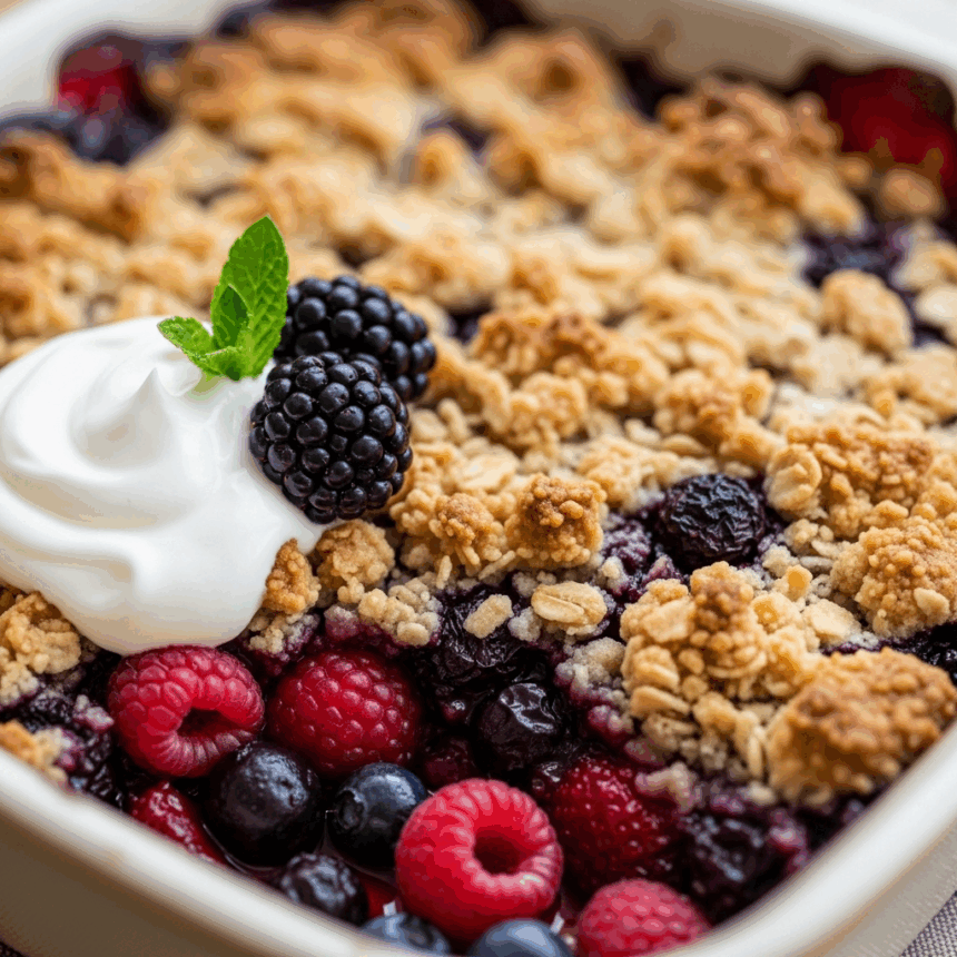 Deliciously Guilt-Free: The best Sugar-Free Berry Crumble in 2025