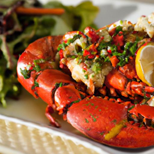 Savor the Zesty Flavor of Grilled Lobster with Chili Lime Butter