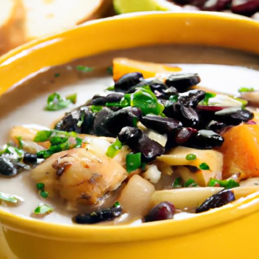 hearty Chicken and Black Bean Soup: A Flavorful Comfort Bowl