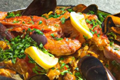 Savoring Campfire Seafood Paella with Northwest Flavors
