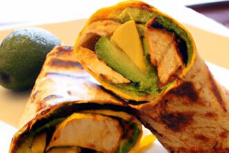 Savor the Flavor: Perfect Grilled Chicken & Avocado Wrap