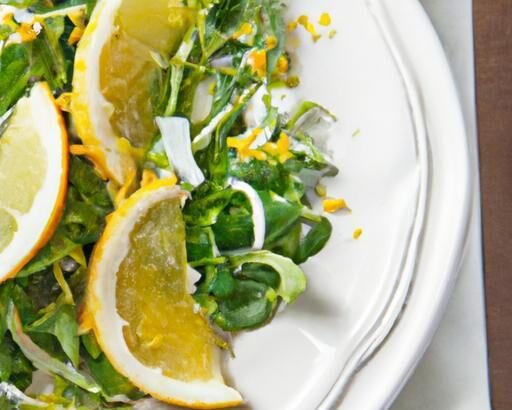 Zesty Lemon Arugula Salad: A Fresh Twist on Greens