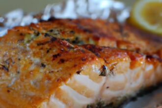 Perfectly Plump: The Art of Grilled Salmon in Foil Magic