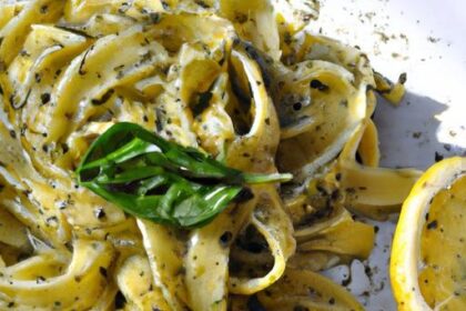Zesty Lemon Pesto Pasta: A Bright Twist on Classic Flavors