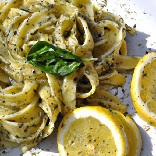 Zesty Lemon Pesto Pasta: A Bright Twist on Classic Flavors