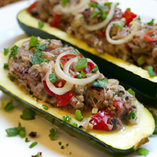 Hearty Beef & Quinoa Stuffed Zucchini Boats Recipe Guide