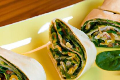 Crispy Air Fryer Spinach & Feta Wraps for Easy Mornings