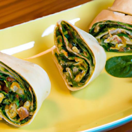 Crispy Air Fryer Spinach & Feta Wraps for Easy Mornings