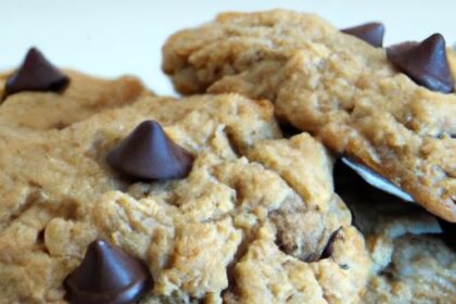 Wholesome Delight: Easy Vegan Oatmeal Chocolate Chip Cookies