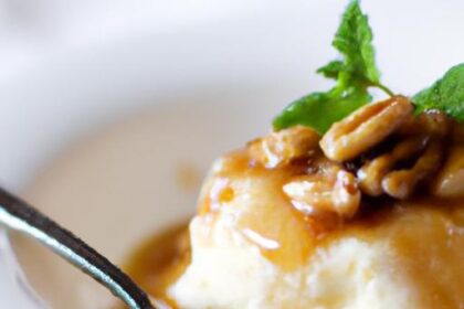 Martha Stewart’s Rice Pudding with Decadent Caramel Sauce