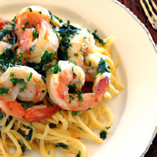 Decadent Creamy Shrimp Scampi: A Flavorful Seafood Delight