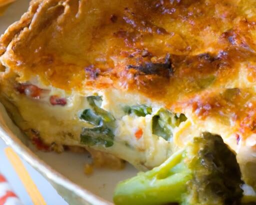 Crustless Broccoli Cheddar Quiche: A Light, Savory Delight
