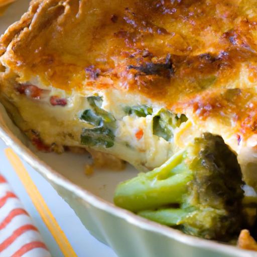 Crustless Broccoli Cheddar Quiche: A Light, Savory Delight