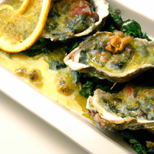 Savory Baked Oysters with Spinach and Melted Cheese Bliss