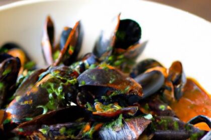 Savor the Flavor: Mussels Simmered in Rich Tomato Sauce