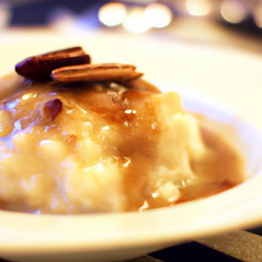 Martha Stewart’s Rice Pudding with Irresistible Caramel Sauce