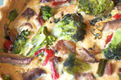Savor the Perfect Broccoli Bacon Quiche: A Flavorful Delight