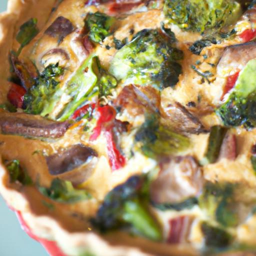 Savor the Perfect Broccoli Bacon Quiche: A Flavorful Delight