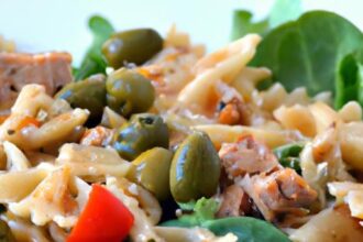 Mediterranean Tuna Pasta Salad: Fresh Flavors Combined