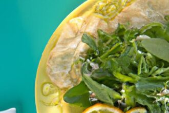 Zesty Lemon Arugula Salad: A Crisp Burst of Freshness