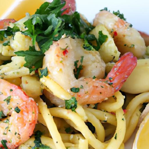 Zesty Lemon Garlic Shrimp Pasta: A Bright, Flavorful Feast