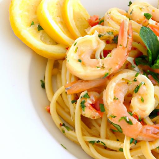 Zesty Lemon Garlic Shrimp Pasta: A Bright, Flavorful Feast