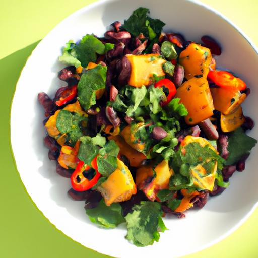 Nourish Naturally: Sweet Potato & Black Bean Wellness Bowl