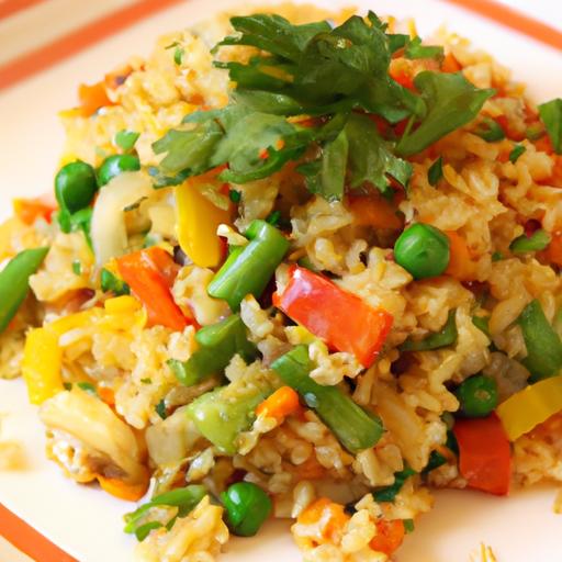 Veggie-Packed Fried Rice: A Colorful, Flavorful Delight