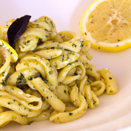 Zesty Lemon Pesto Pasta: A Bright Twist on Classic Flavors