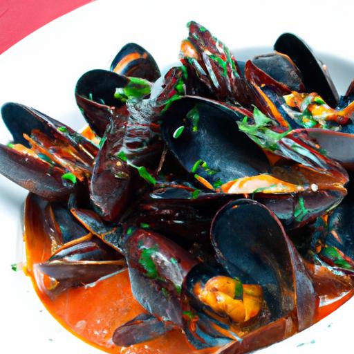 Savor the Flavor: Mussels Simmered in Rich Tomato sauce