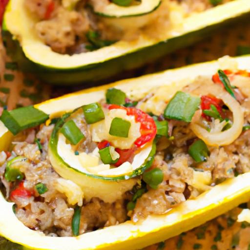 Hearty Beef & Quinoa Stuffed Zucchini Boats Recipe Guide