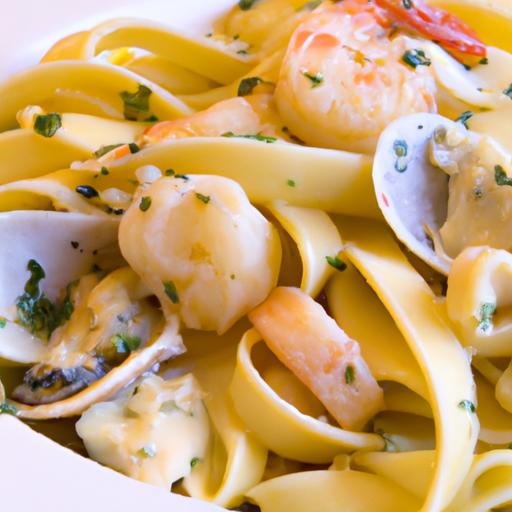 Ultimate Seafood Pasta Alfredo: A Creamy Ocean delight