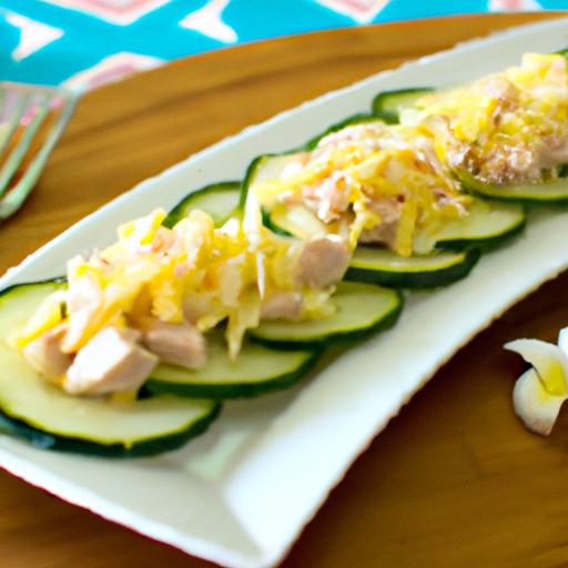 Refreshing Cucumber & Tuna Salad Bites: A Healthy Twist