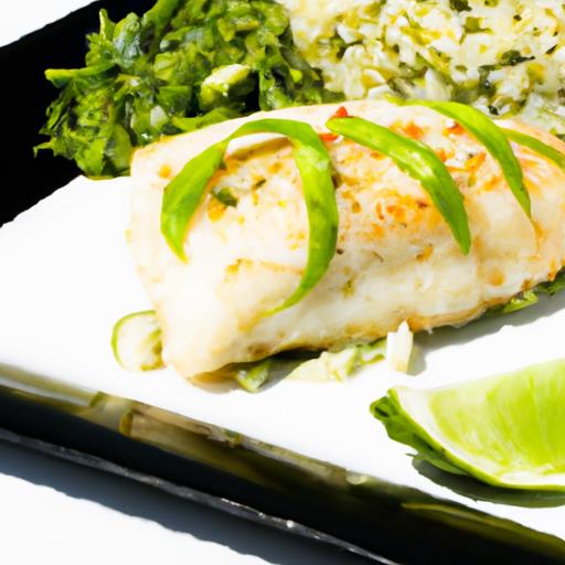 Savor the Zesty Freshness of Grilled Cilantro Lime Halibut