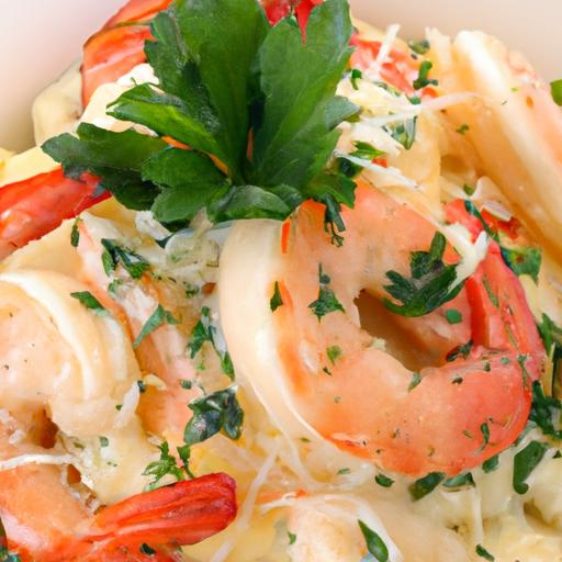 Decadent Creamy Shrimp Scampi: A Flavorful Seafood Delight